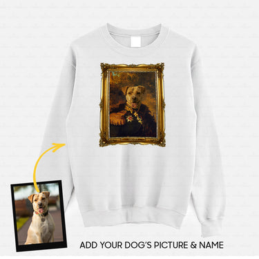 Personalized Dog Gift Idea - Royal Dog's Portrait 45 For Dog Lovers - Standard Crew Neck Sweatshirt